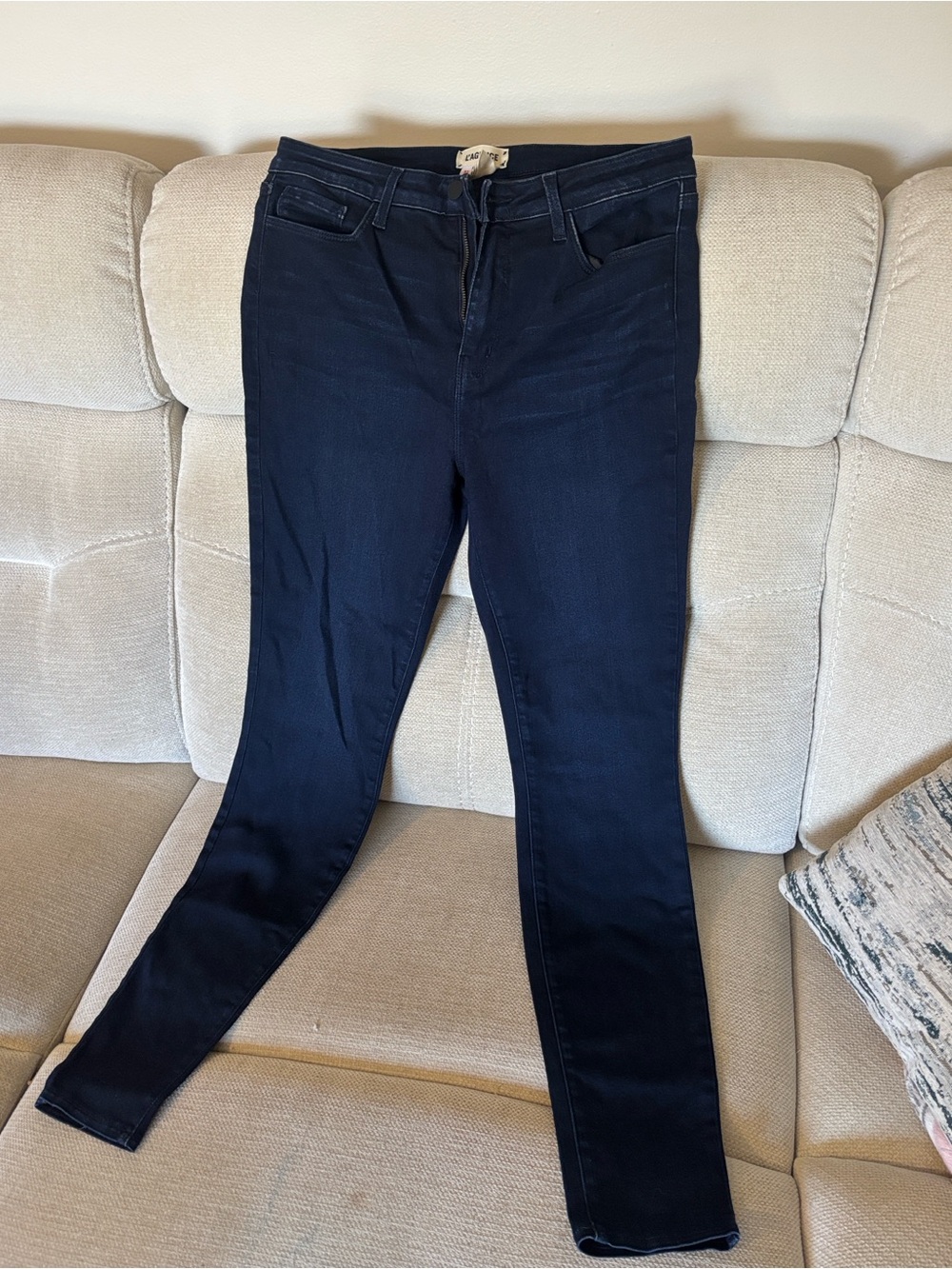 L’agence Marguerite stretch skinny jean Marino blue size 31